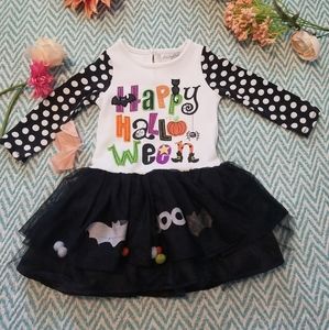 Multicolor Halloween girl dress